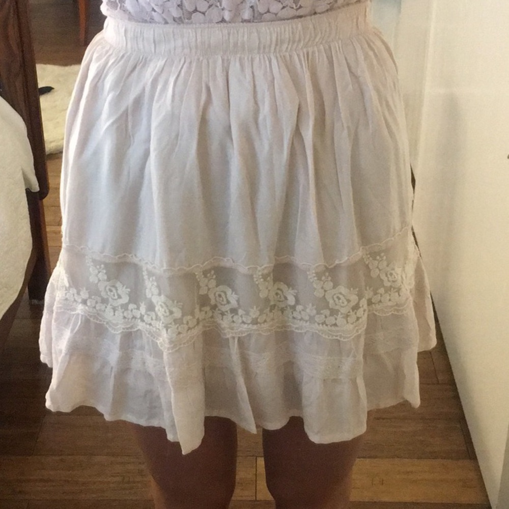 Floral Lace Skirt
